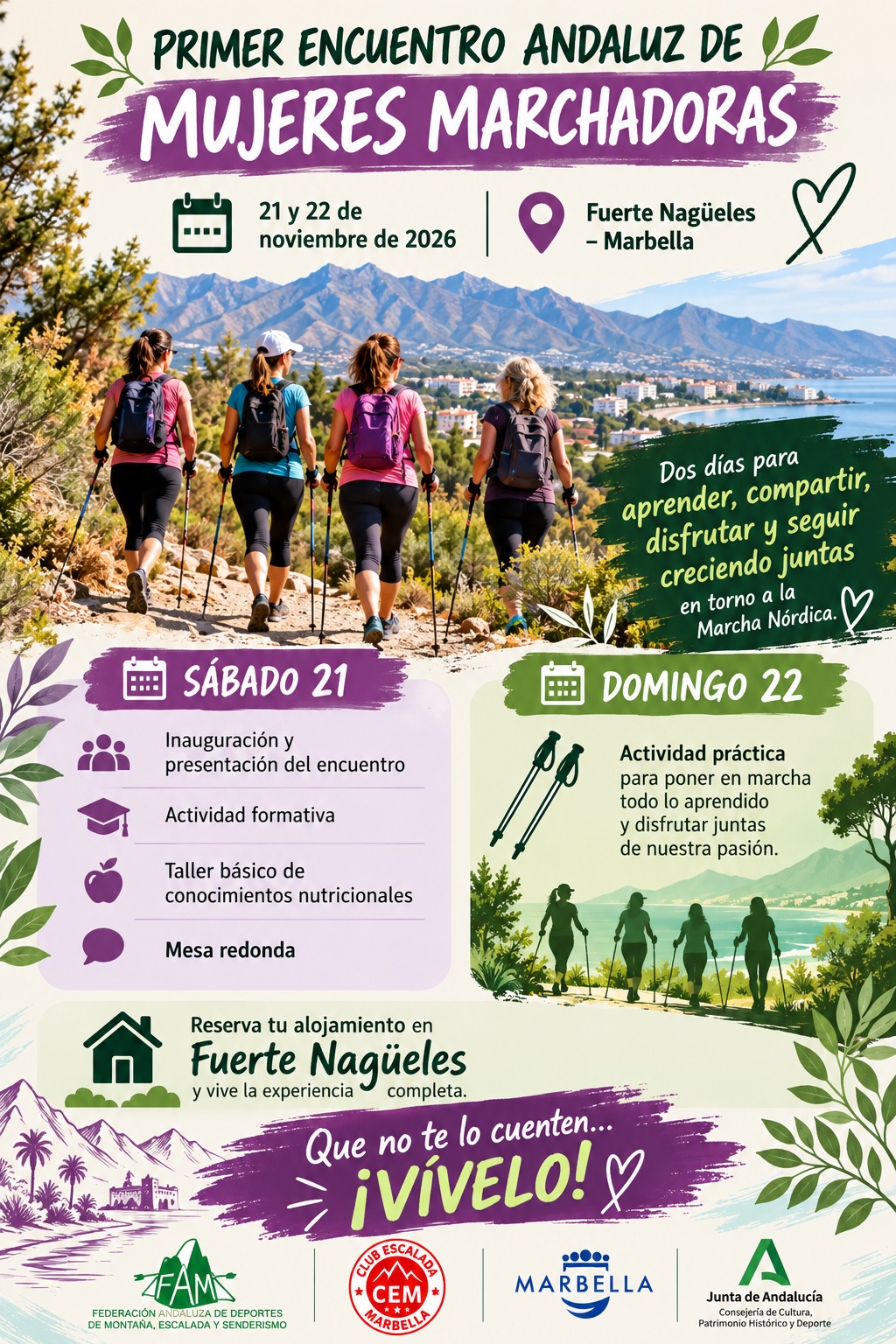 I ENCUENTRO ANDALUZ DE MUJERES MARCHADORAS